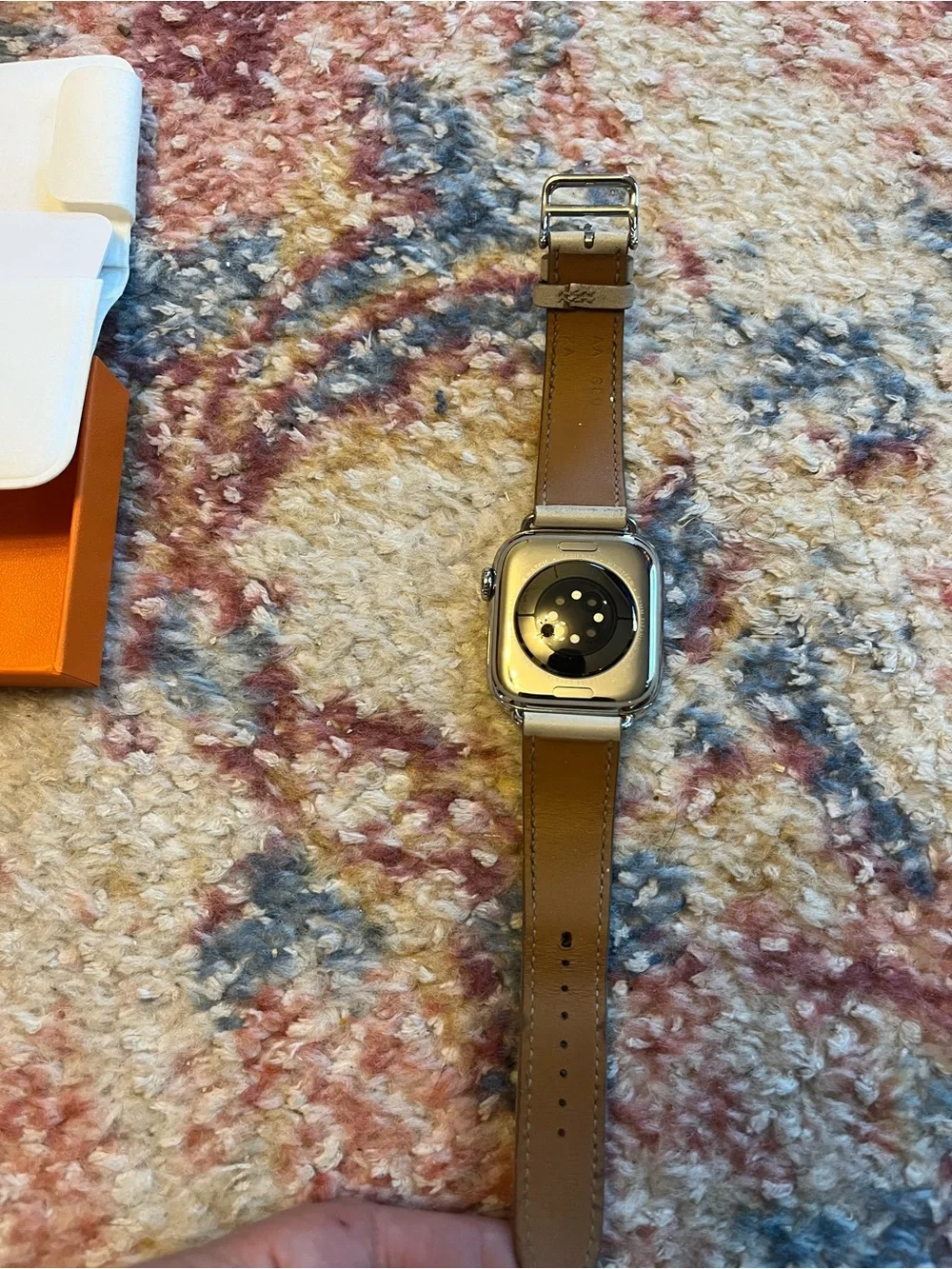 Hermès Series 10 42mm Apple Watch 2 bands with all original packing and receipt